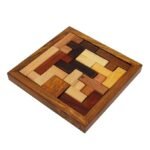 Jigsaw Wooden Puzzle Board Game for 3 Years and above 14 pieces