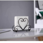 Decorative Iron Napkin/Tissue Paper Holder for Kitchen, Dining Table, Restaurant, Cafe, Hotels