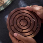 Wooden Maze Game