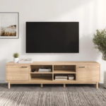 2-Door TV Stand for TVs up to 80"