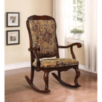 Sheesham Rocking Chair/Colonial Rocking Chair/Traditional Rocking Chair with Footrest