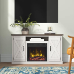 TV Stand for TVs up to 55" without Electric Fireplace Included