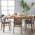 Modern Simplicity Sleek Wooden Dining Collection