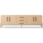 Minimalist Teak Console – Perfect Balance of Form and Function