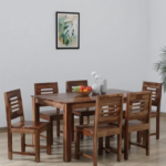 Vintage Vibes Reclaimed Wood Dining Table Set