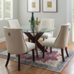 Rustic Live Edge Dining Set – Nature’s Elegance in Your Home