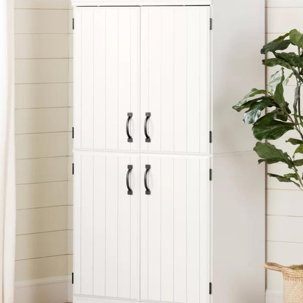 Glossy White Wardrobe – Modern Design with Maximum Space
