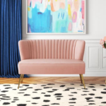 Contemporary Leather Loveseat – Sleek Design and Durability