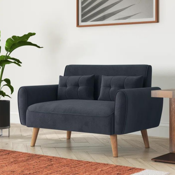 Classic 2-Seater Loveseat – Timeless Elegance for Your Home