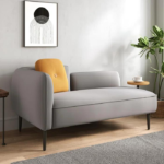 Luxurious Leather 2-Seater Loveseat – Timeless Style and Comfort