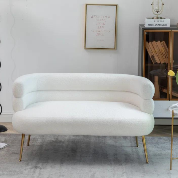 Classic Two-Seat Sofa – Elegance Meets Functionality
