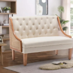 Mid-Century Modern Loveseat – Retro Style with Contemporary Comfort