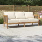 Elegant Outdoor Comfort: Weather-Resistant Sofa