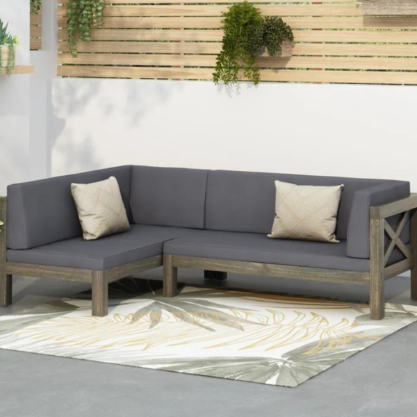Space-Saving Outdoor Sofas: Compact and Chic