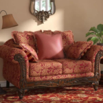 Handcrafted Opulence: Antique-Style Wooden Carving Sofa