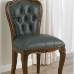 Royal Elegance: Intricately Hand-Carved Chair Design