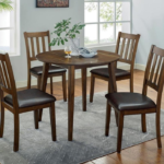 Rustic Charm Handcrafted Wooden Dining Set