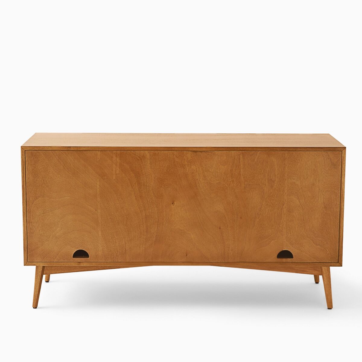 Contemporary Teak Console Table – Natural Wood Finish - Image 6