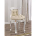 Exquisite Wooden Carving Stool: Timeless Craftsmanship